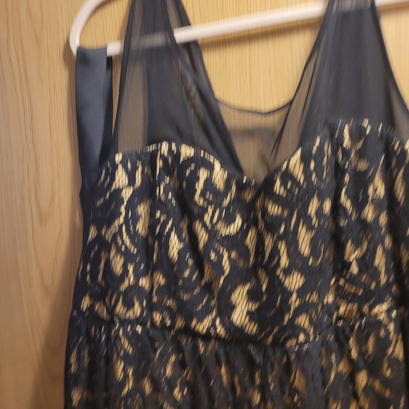 Torrid Black and Gold Lace Maxi Dress - Picture 3 of 6